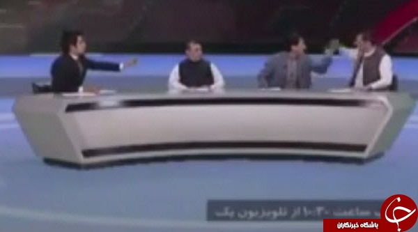 میزگرد تلویزیون یا رینگ بوکس + فیلم