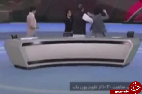میزگرد تلویزیون یا رینگ بوکس + فیلم