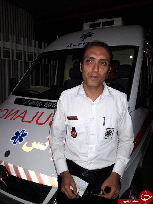 مصدوم نمک نشناس بازداشت شد + عکس