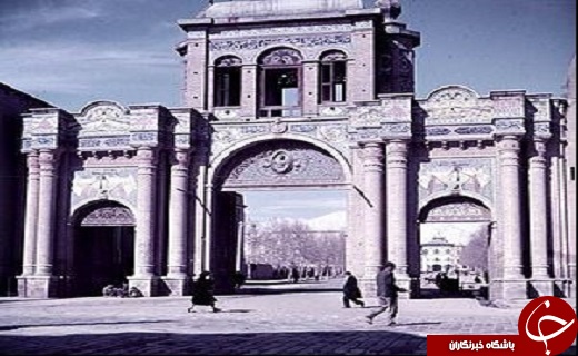 آغاز مرمت سردر باغ ملی