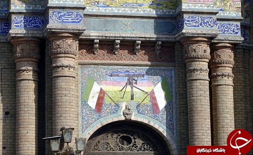 آغاز مرمت سردر باغ ملی