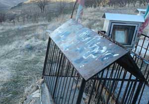 وضعیت نامناسب مزار شهدای روستای باغجمال + تصاویر