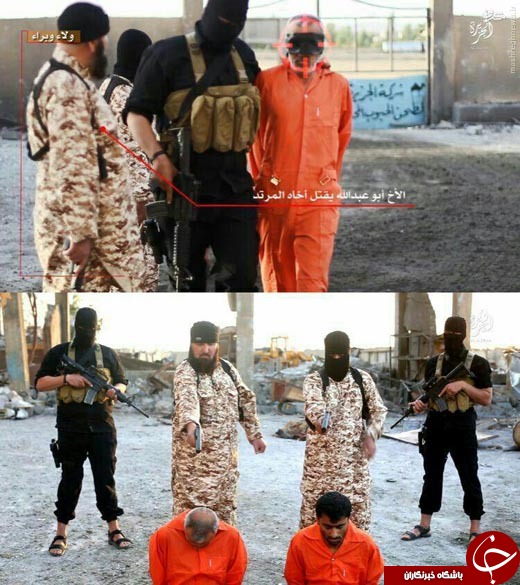 برادر کشی توسط تروریست داعشی+عکس