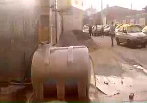ساخت و سازی که خرابی&zwnj;های فراوانی ایجاد کرده است + فیلم