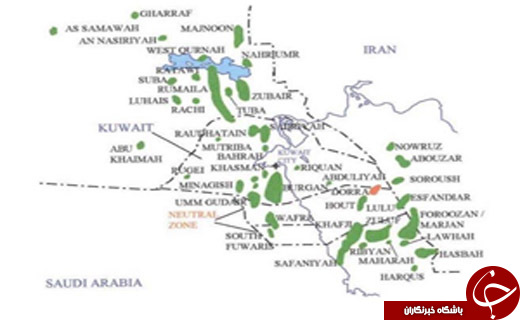 سعودیها نصف نفت قابل برداشت ایران را بُردند ! سعودیها نصف نفت قابل برداشت ایران را بُردند !