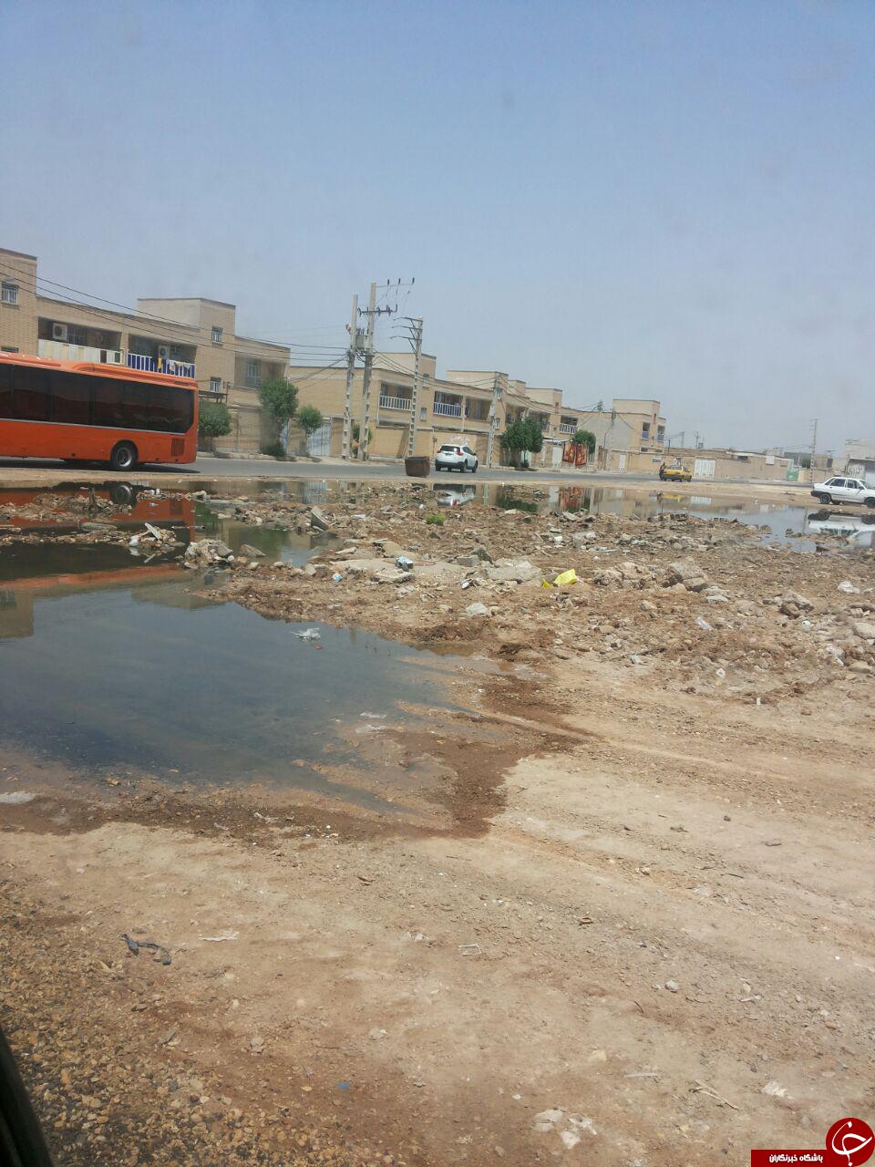 وضعیت نامناسب منطقه کیانشهر اهواز + تصاویری