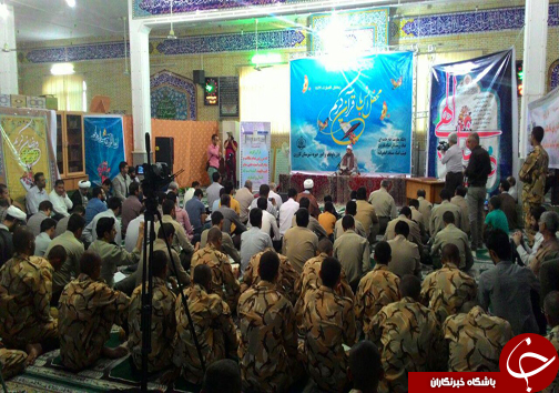 محفل انس با قرآن با قرائت قاری مصری در کازرون + تصاویر