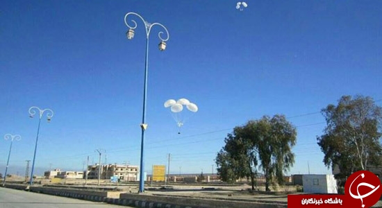 جنگنده‌های ارتش روسیه 8 محموله غذایی را در "دیرالزور" پرتاب کردند