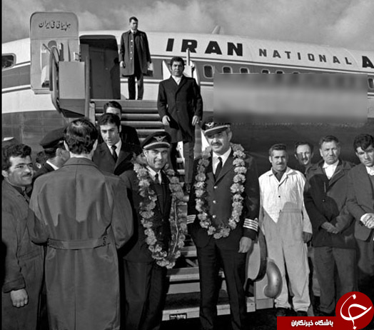 ورود نخستین هواپیمای مسافربری و تجاری به ایران+تصاویر