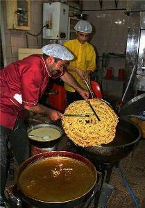 بزرگترین زولبیای ایران در گرگان+ تصاویر