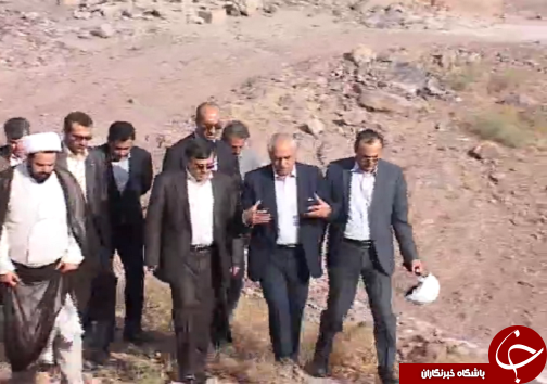 بازدید استاندار از سد بالاخانلو