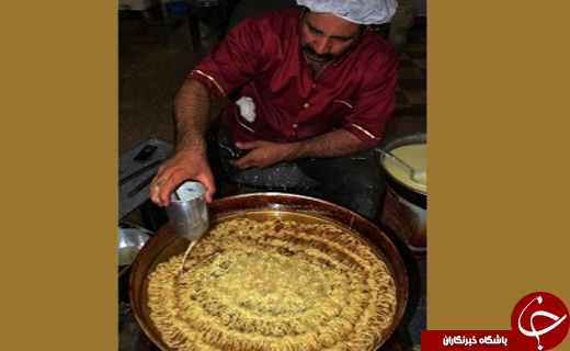 بزرگترین زولبیای ایران در گرگان+ تصاویر