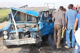 وقوع 2 حادثه رانندگی در میاندوآب با یک کشته و 4 مجروح