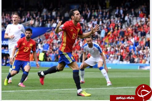 جمهوری چک0 - 0 اسپانیا + تصاویر