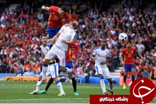 جمهوری چک0 - 1 اسپانیا + تصاویر