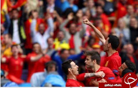 جمهوری چک0 - 1 اسپانیا + تصاویر