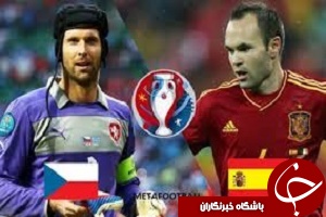 خلاصه بازی اسپانیا و چک