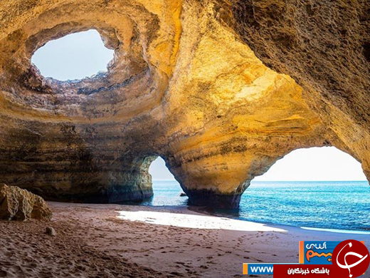 عکس/ یک ساحل زیبای پرتغالی