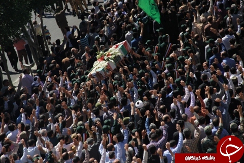 پیکر شهید &laquo;دانشگر&raquo; تشییع شد+ تصاویر