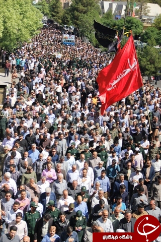 پیکر شهید &laquo;دانشگر&raquo; تشییع شد+ تصاویر