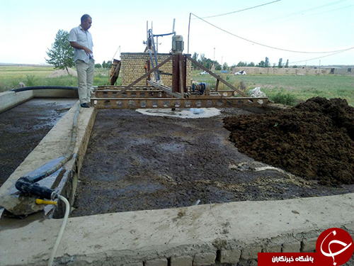 ساخت دستگاه تولیدکودبیولوژیک توسط مبتکر و مخترع عرصه کشاورزی خراسان رضوی