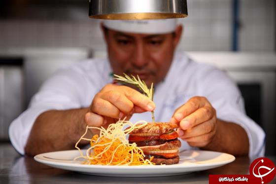 آشپز آکروبات باز + فیلم و عکس