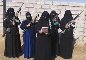 نقش مهم زنان در داعش