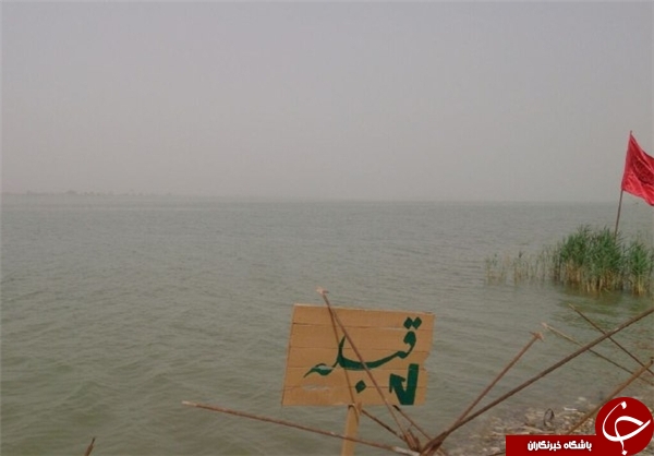 محل شهادت 175 غواص عمليات کربلاي 4 + تصاویر