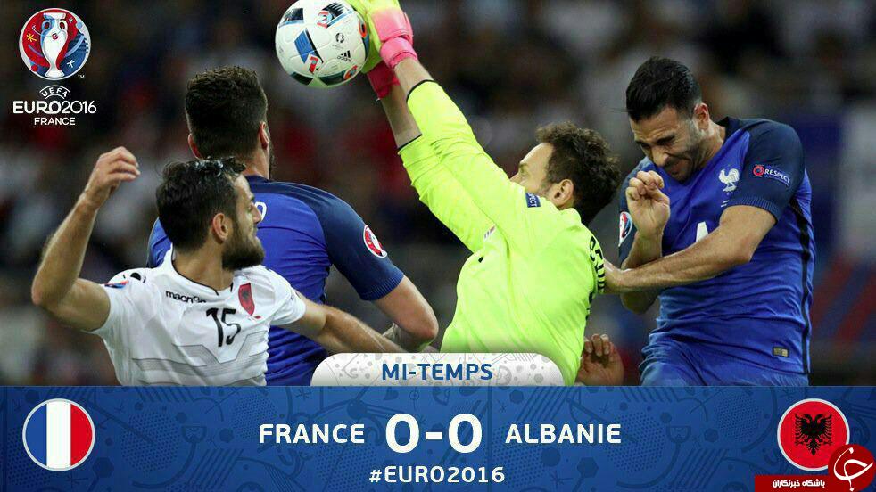آلبانی 0 - 0 فرانسه