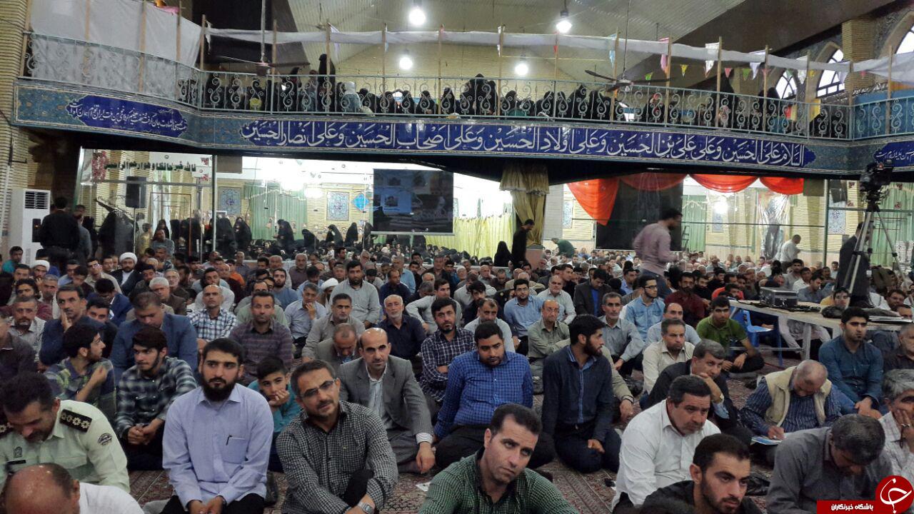 برگزاری مراسم چهلمین روز شهادت مدافع حرم+ تصاویر