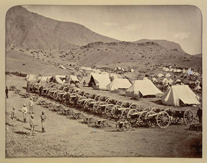 عکس&lrm;های دیده نشده از جنگ انگلیس در افغانستان