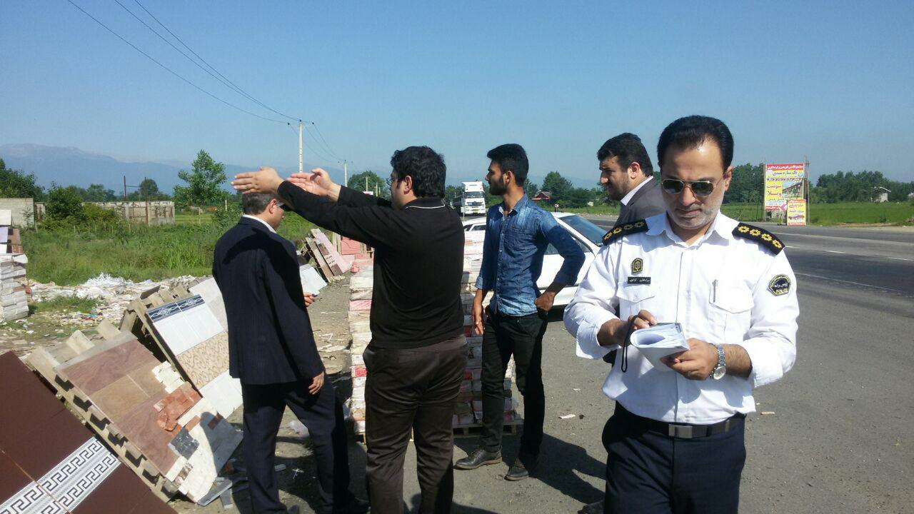 ارتقای ایمنی در حریم راه های بندرانزلی و فومن