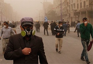 منشأ ریزگردها و پدیده گرد و خاک خوزستان داخلی و خارجی است
