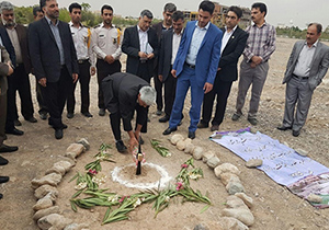 عملیات احداث سه طرح خیرساز در دانشگاه کاشان آغاز شد