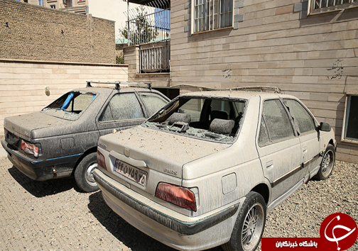 انفجار مهیب در غرب تهران +عکس