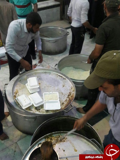 افطاری در بهشت خوردن دارد + عکس