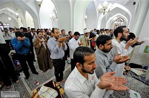 ثبت نام اعتکاف رضویون در مسجد جامع گوهرشادحرم مطهر رضوی