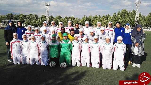 پایان اردوی تدارکاتی تیم ملی دختران نوجوان