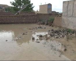 خسارت سیل در شهرستان شوط