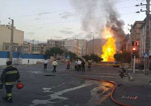 شاهدان عینی حادثه انفجار در شهران + فیلم