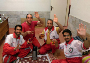افطاری با نیروهای هلال احمر بروجرد + تصاویر