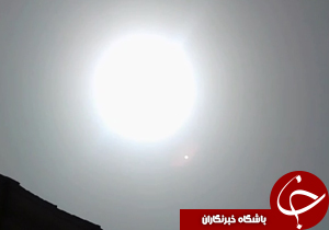 شهروندخبرنگار:تغییر رنگ آسمان از آبی به خاکستری + فیلم
