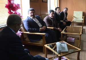 عیادت از فرماندار شهرستان مهاباد