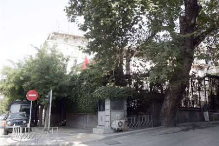 حمله به کنسولگری ترکیه در یونان