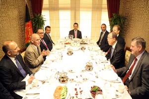 رییس جمهور با دبیرکل سازمان ملل متحد دیدار کرد