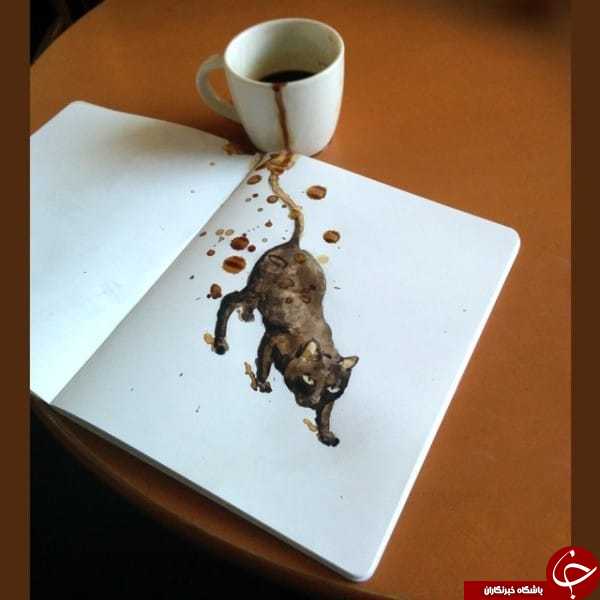 گربه هایی با طعم قهوه  +تصاویر