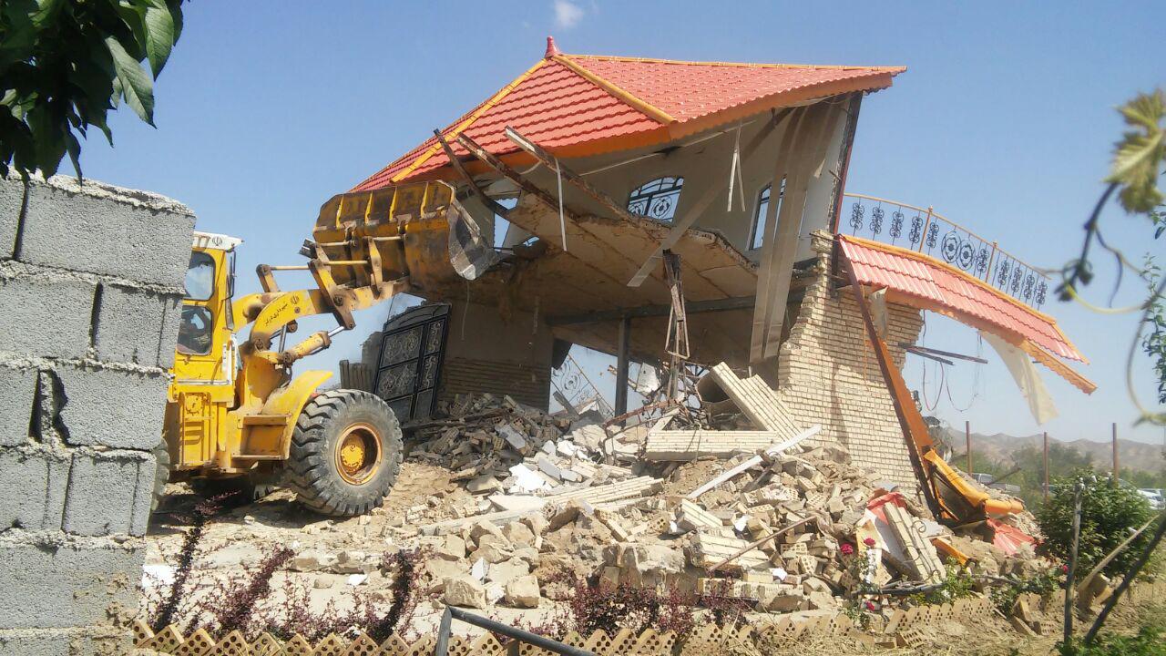 حريم محوطه تاريخی بنديان درگز آزاد سازی شد