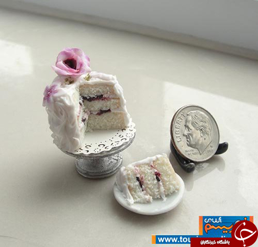 عکس/ خلق آثار مینیاتوری با غذا!