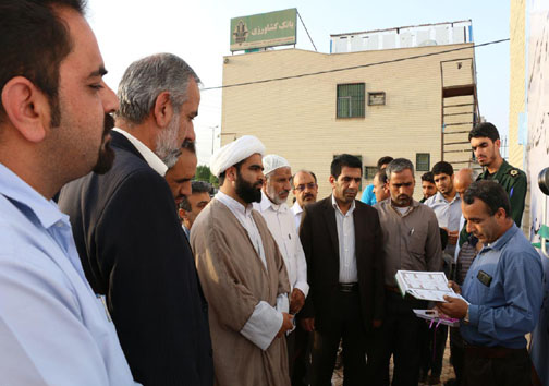 افتتاح کارگاه ساخت در امام حرمین عسکرین در توکهور و هشت بندی افتتاح کارگاه ساخت در امام حرمین عسکرین در توکهور و هشت بندی