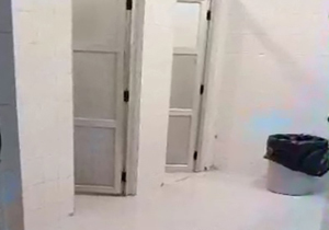شهروندخبرنگار: حادثه در سرویس بهداشتی خوابگاه دخترانه + فیلم